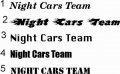 z58000 Night Cars Team
